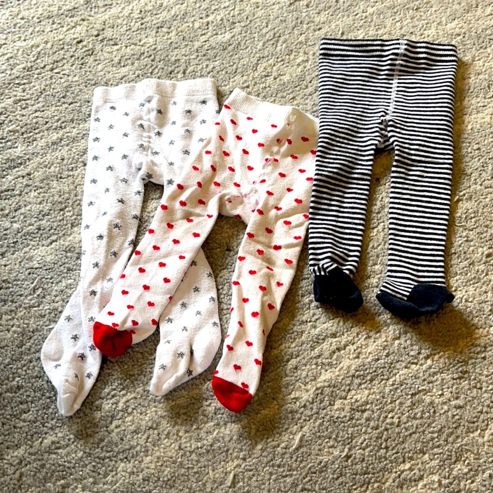 Baby cotton tights